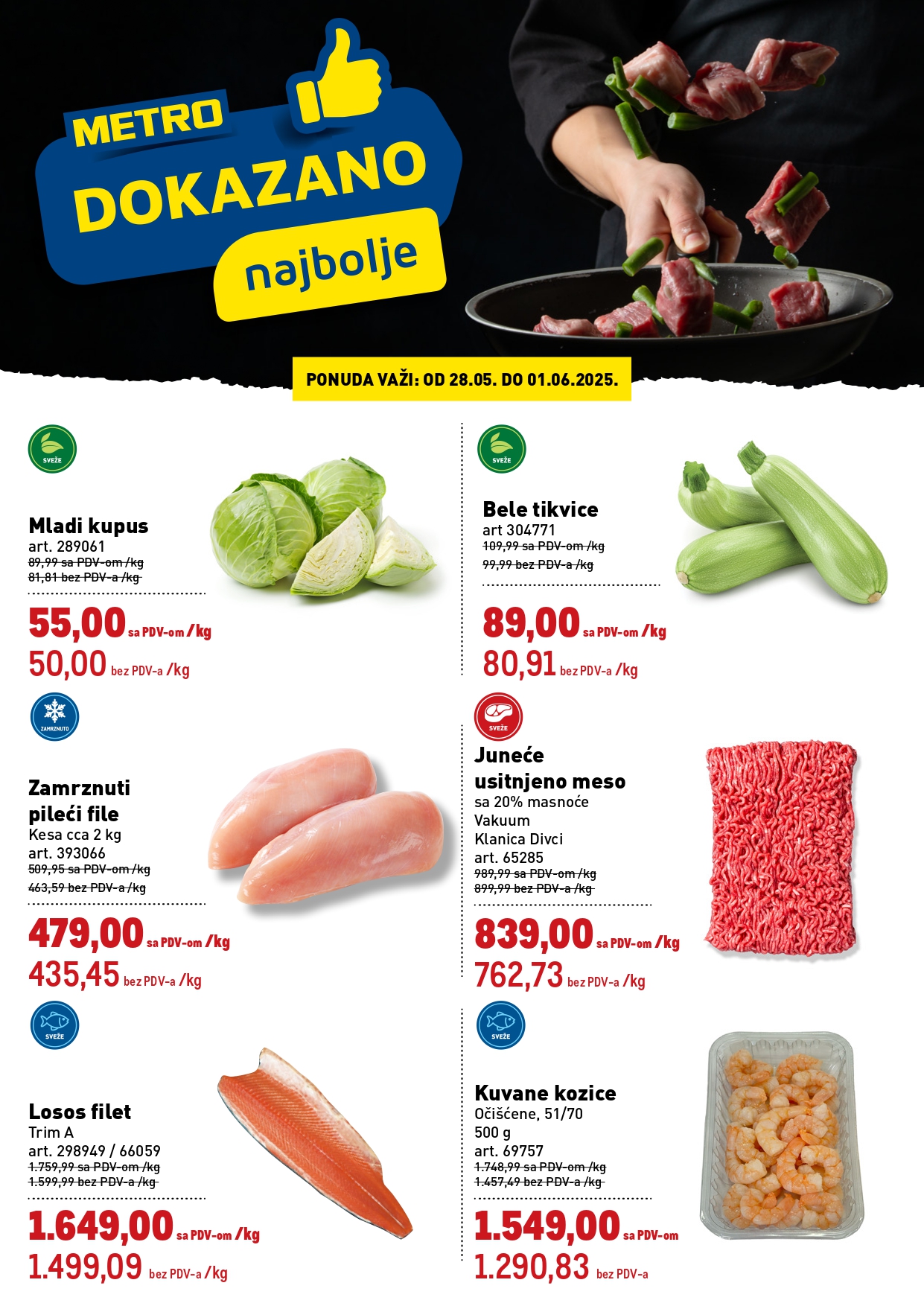 Metro katalog DOKAZANO 28.5-1.6.2025.