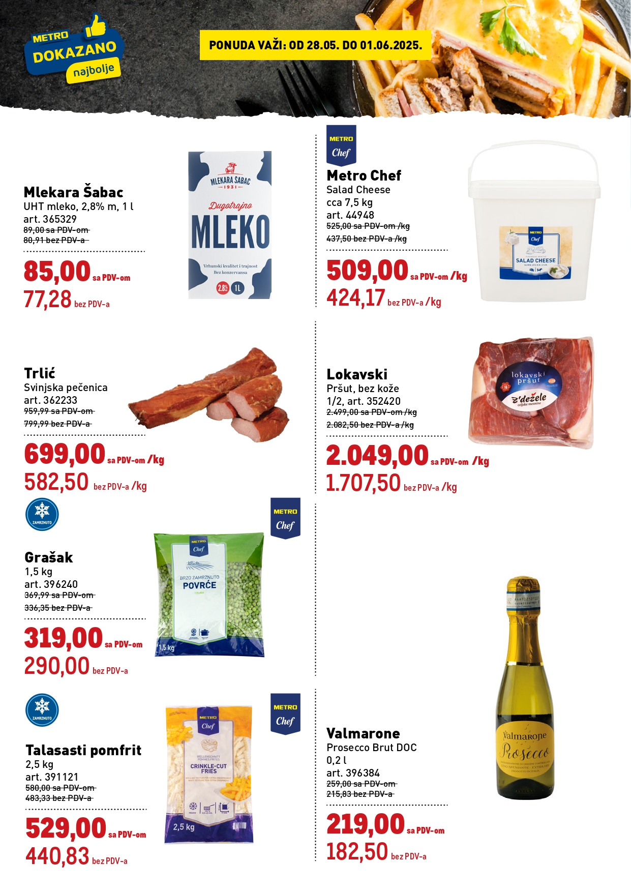 Metro katalog DOKAZANO 28.5-1.6.2025.