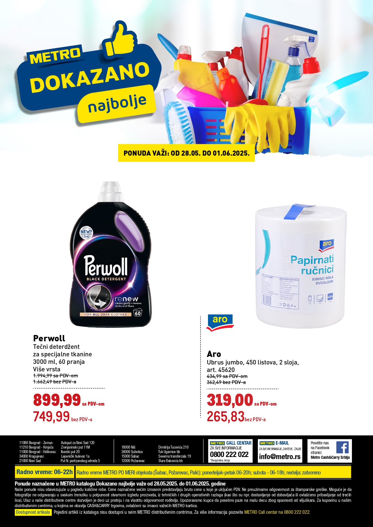 Metro katalog DOKAZANO 28.5-1.6.2025.