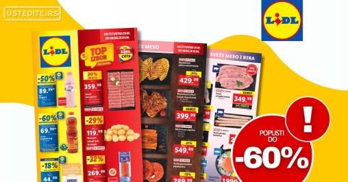 Lidl katalog PREHRANA 29.5-4.6.2025.