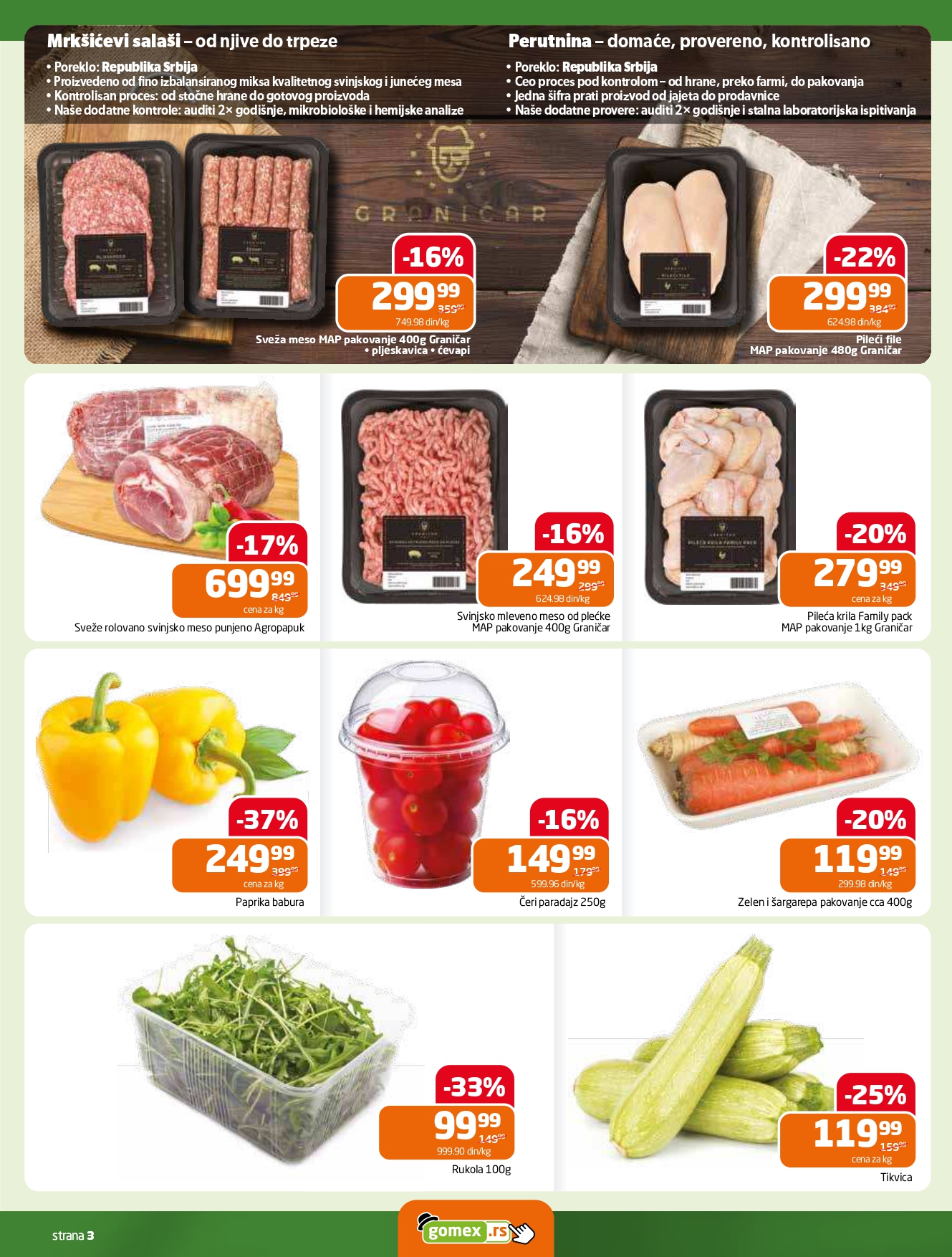 Gomex katalog AKCIJE IZ ŠEŠIRA 21.5-3.6.2025.