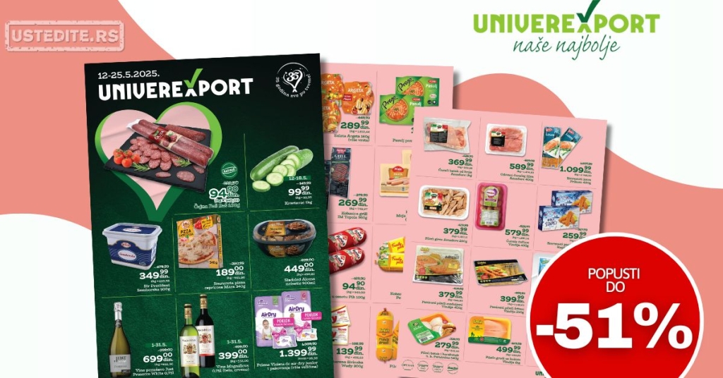 Univerexport katalog 12-25.5.2025.