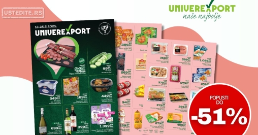 Univerexport katalog 12-25.5.2025.