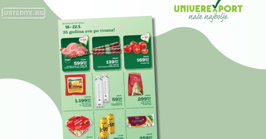 Univerexport katalog 16-22.5.2025.