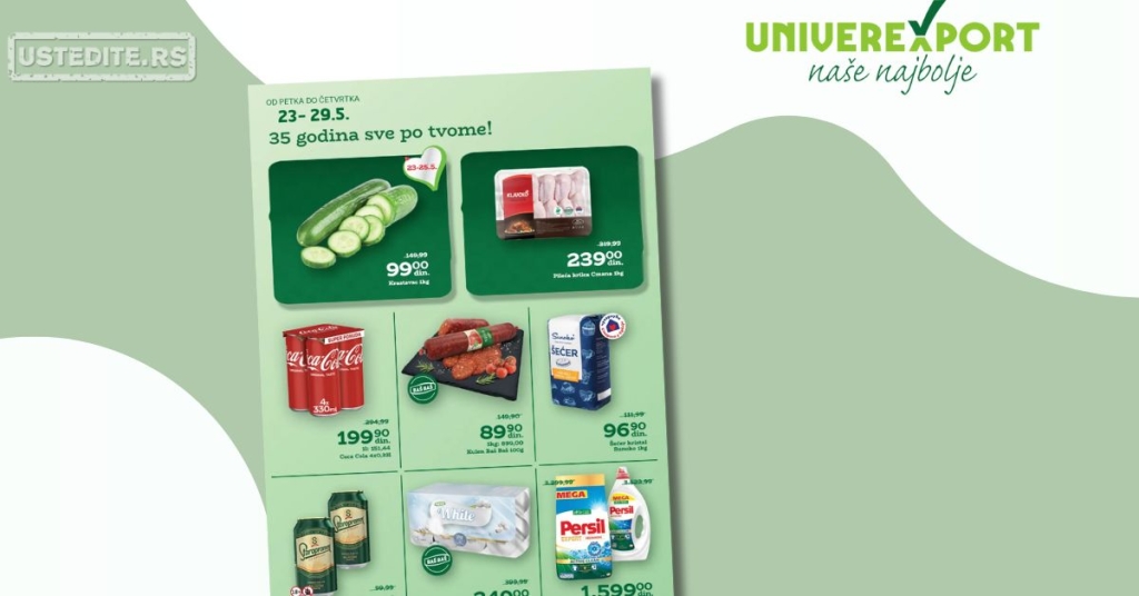 Univerexport katalog 23-29.5.2025.