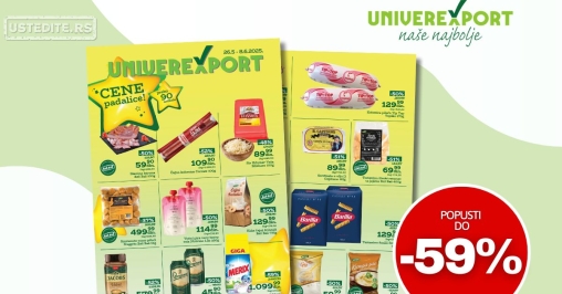Univerexport katalog CENE PADALICE 26.5-8.6.2025.
