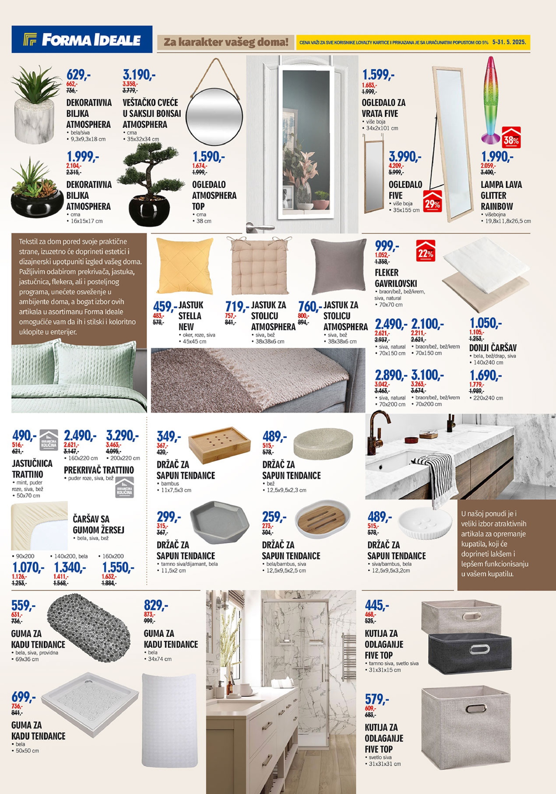 Forma Ideale katalog DEKORACIJA 5-31.5.2025.