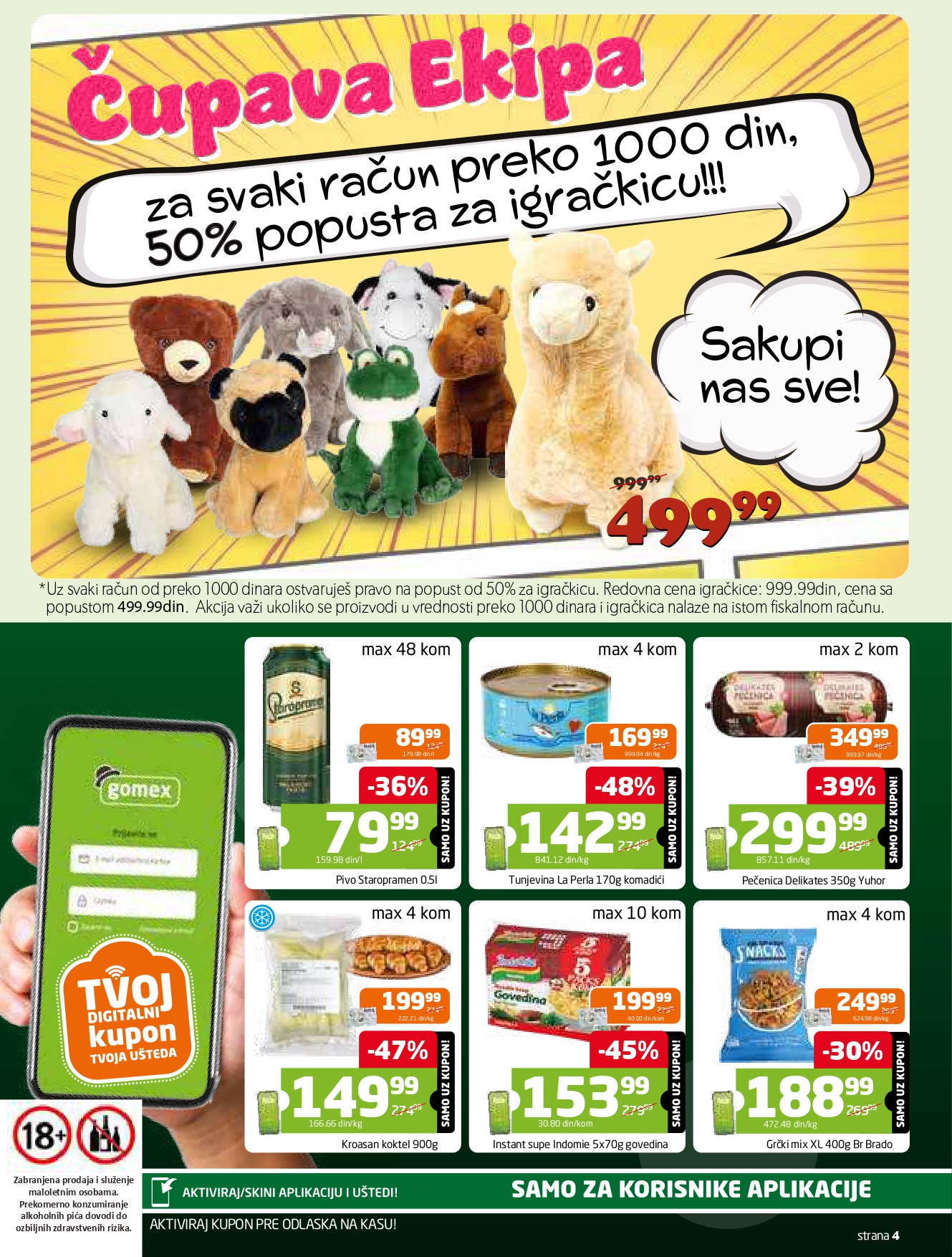 Gomex katalog AKCIJE IZ ŠEŠIRA 7-20.5.2025.