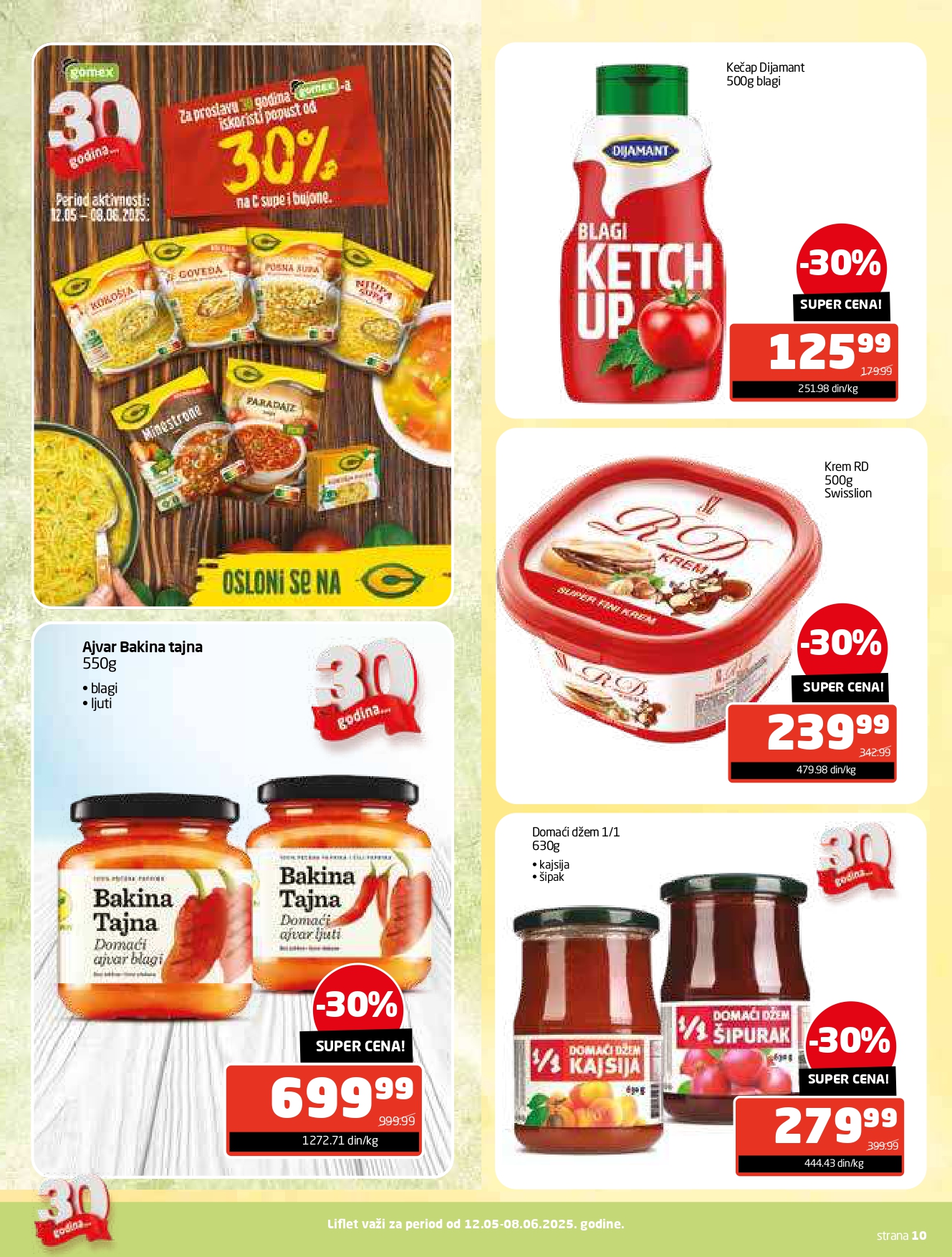 Gomex katalog TEMA MESECA 12.5-8.6.2025.