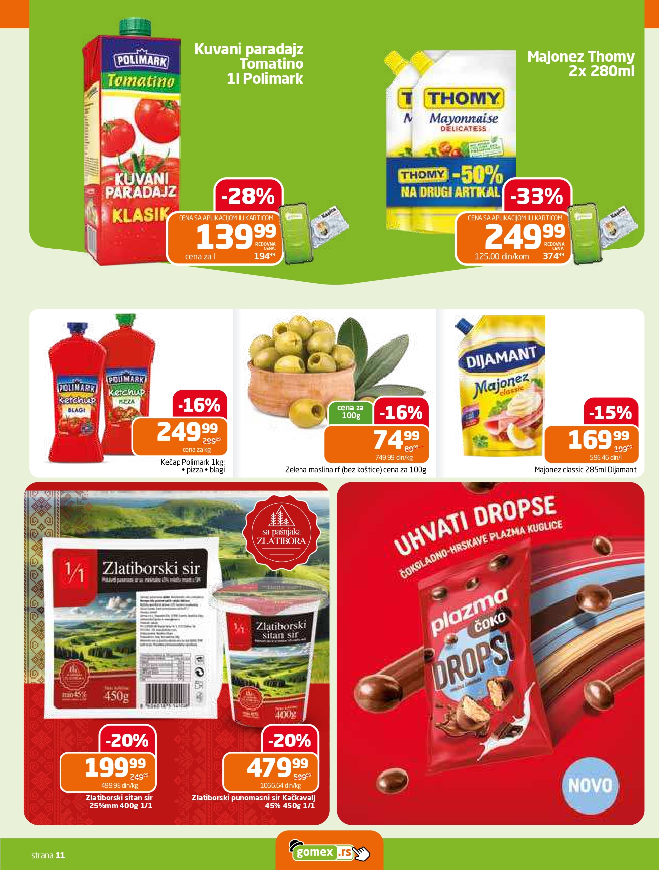 Gomex katalog AKCIJE IZ ŠEŠIRA 7-20.5.2025.