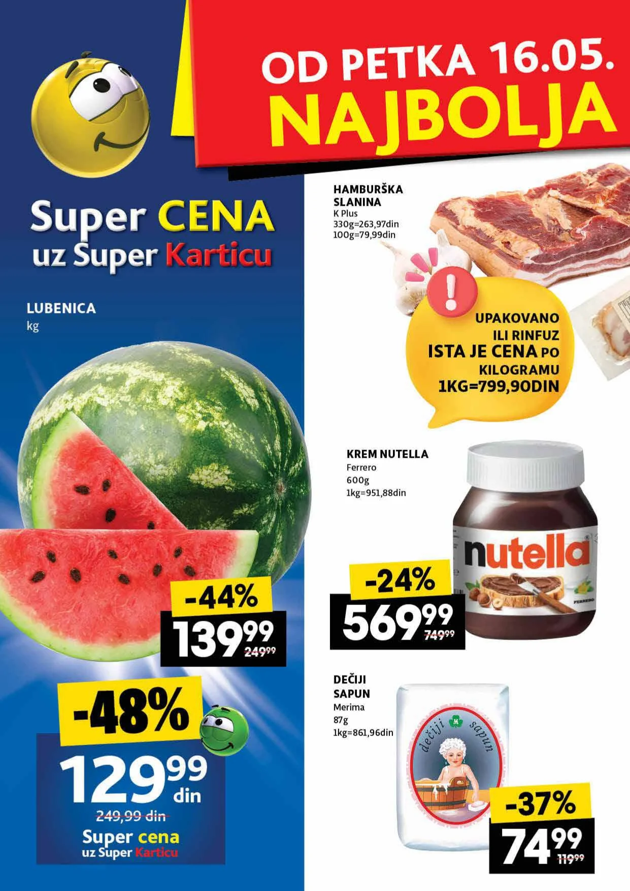 Idea VIKEND AKCIJA 16-18.5.2025.