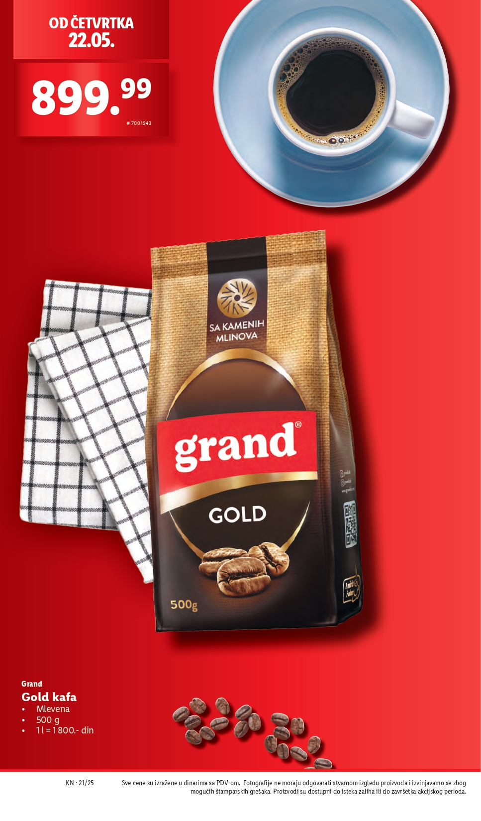 Lidl katalog PREHRANA 22-28.5.2025.