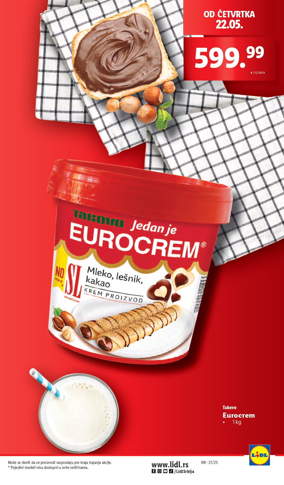 Lidl katalog PREHRANA 22-28.5.2025.