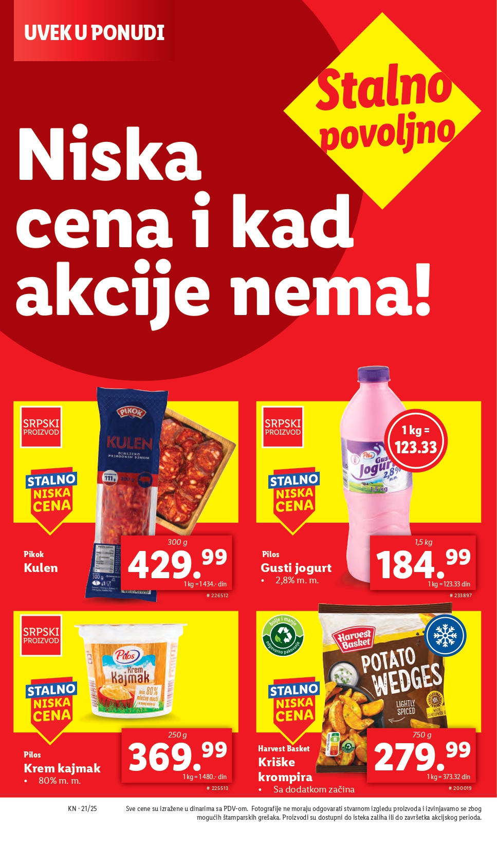 Lidl katalog PREHRANA 22-28.5.2025.