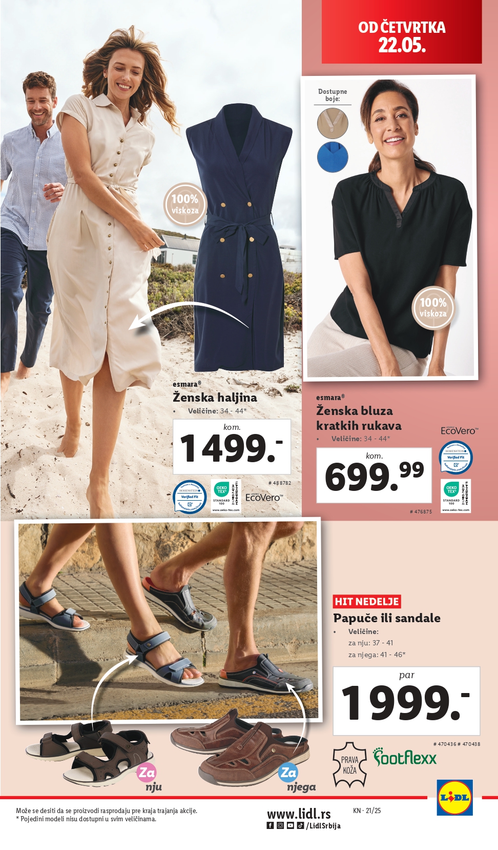 Lidl katalog NEPREHRANA 22-28.5.2025.