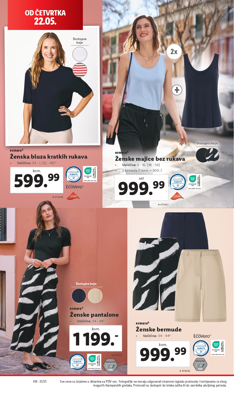 Lidl katalog NEPREHRANA 22-28.5.2025.