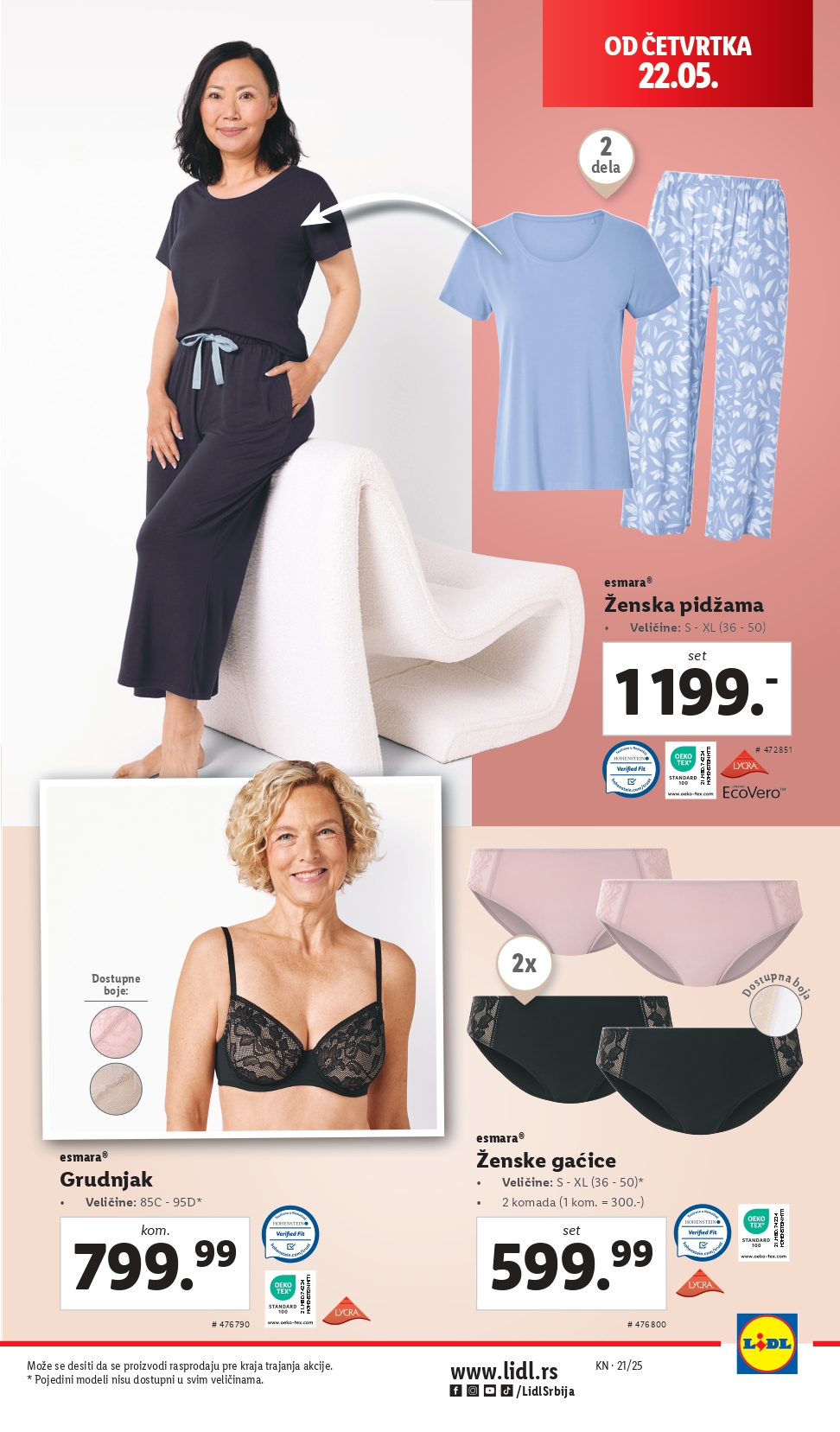Lidl katalog NEPREHRANA 22-28.5.2025.
