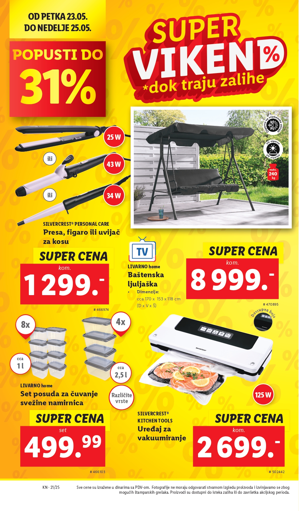 Lidl katalog NEPREHRANA 22-28.5.2025.