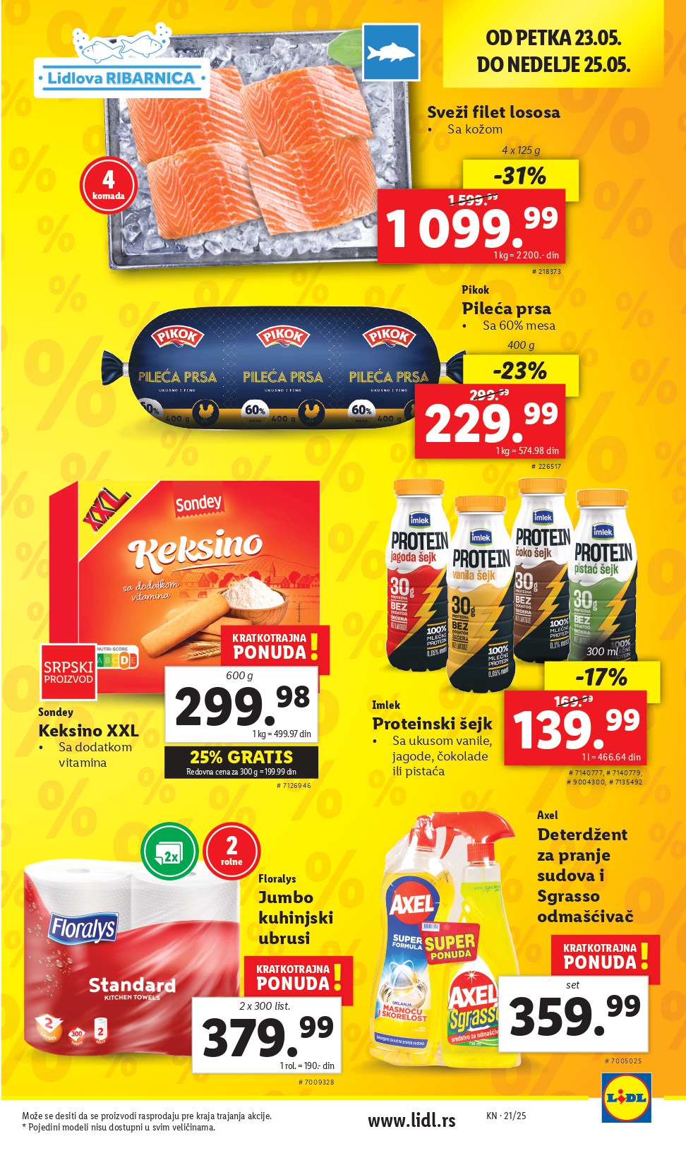Lidl katalog NEPREHRANA 22-28.5.2025.