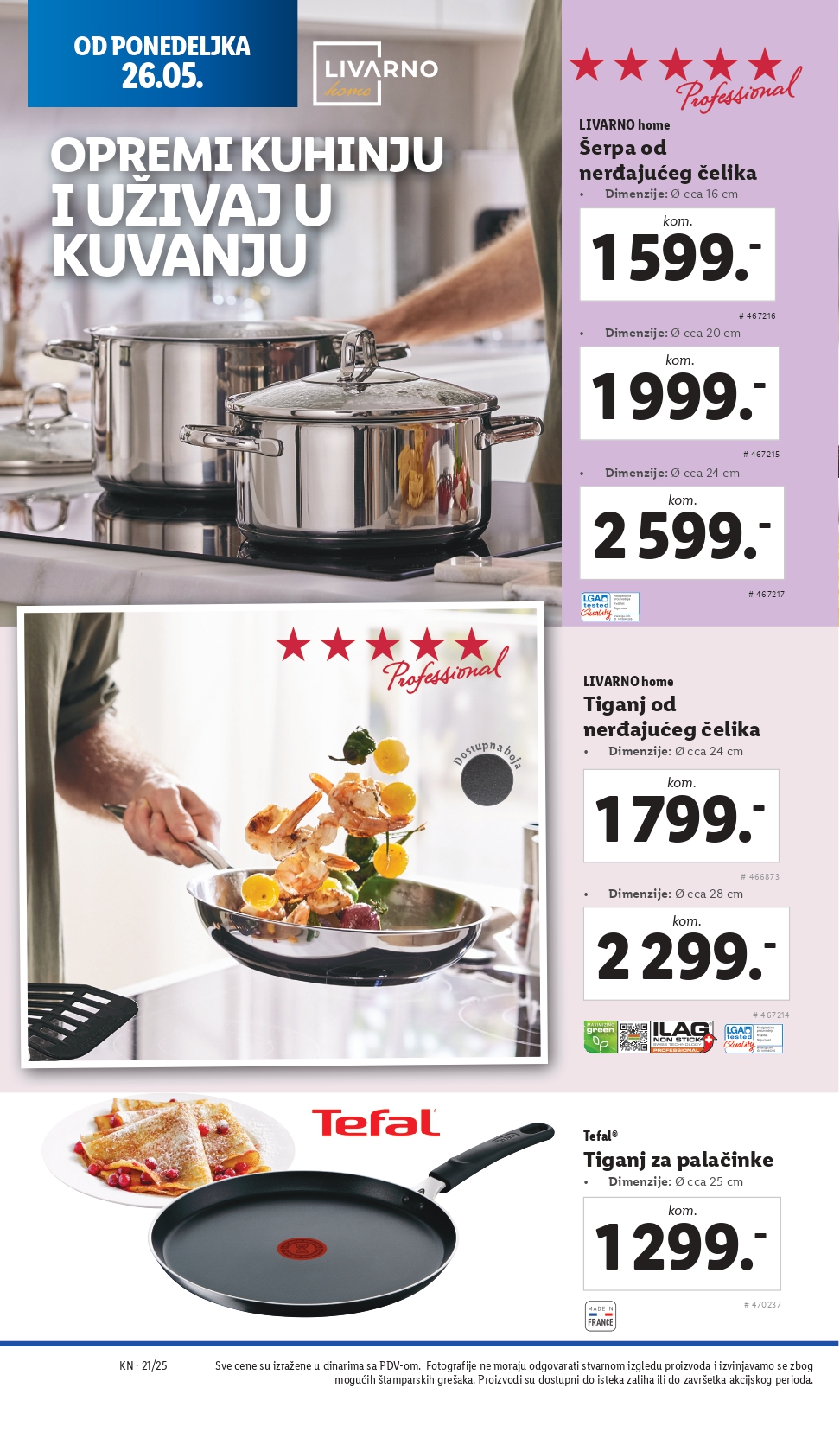 Lidl katalog NEPREHRANA 22-28.5.2025.