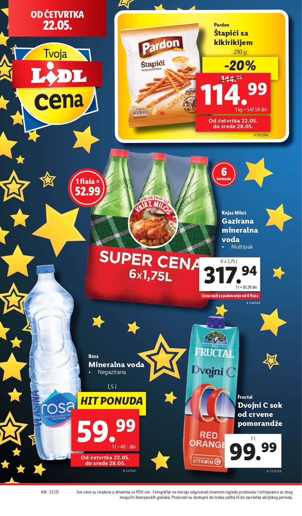 Lidl katalog PREHRANA 22-28.5.2025.