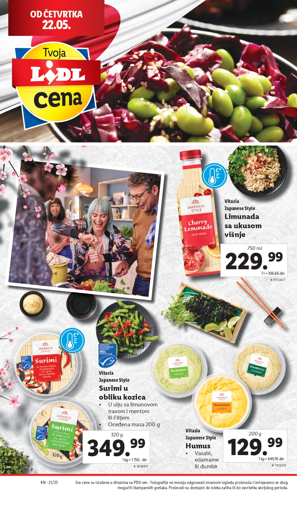 Lidl katalog PREHRANA 22-28.5.2025.