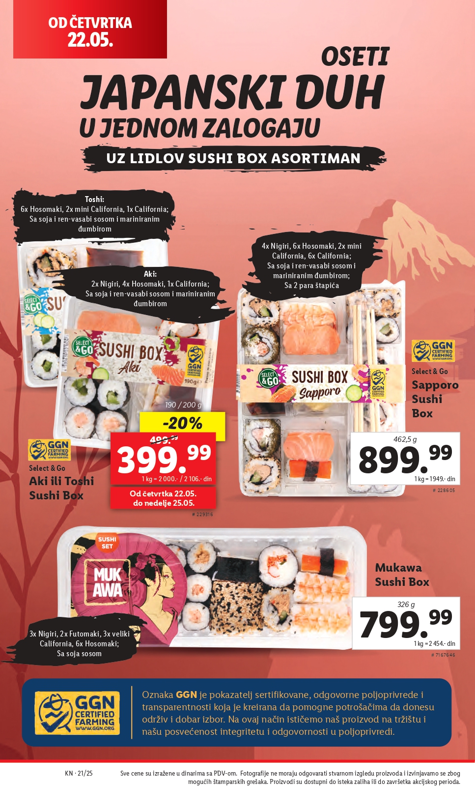 Lidl katalog PREHRANA 22-28.5.2025.
