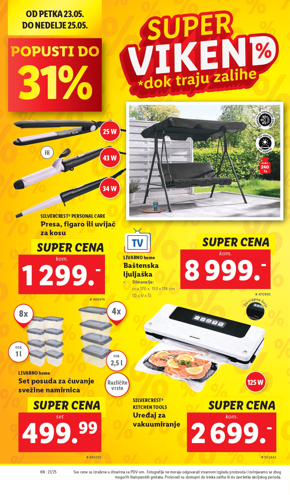 Lidl katalog PREHRANA 22-28.5.2025.