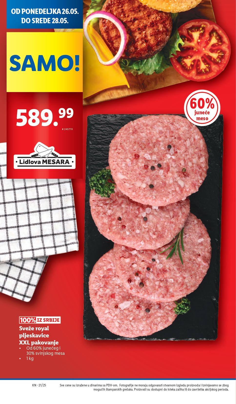 Lidl katalog PREHRANA 22-28.5.2025.