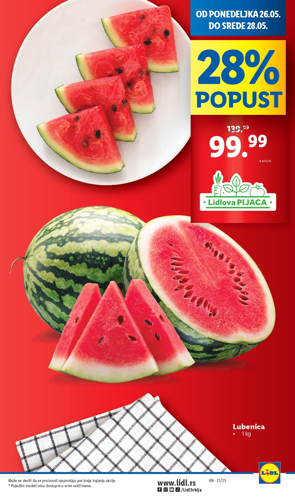 Lidl katalog PREHRANA 22-28.5.2025.