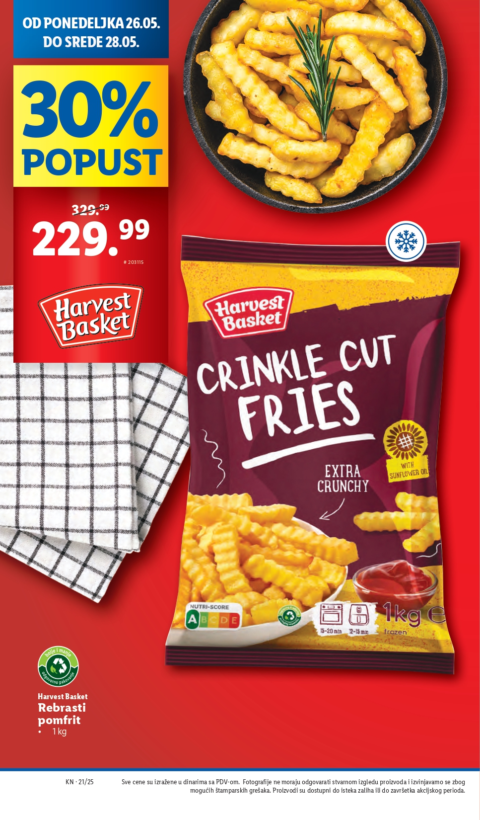 Lidl katalog PREHRANA 22-28.5.2025.