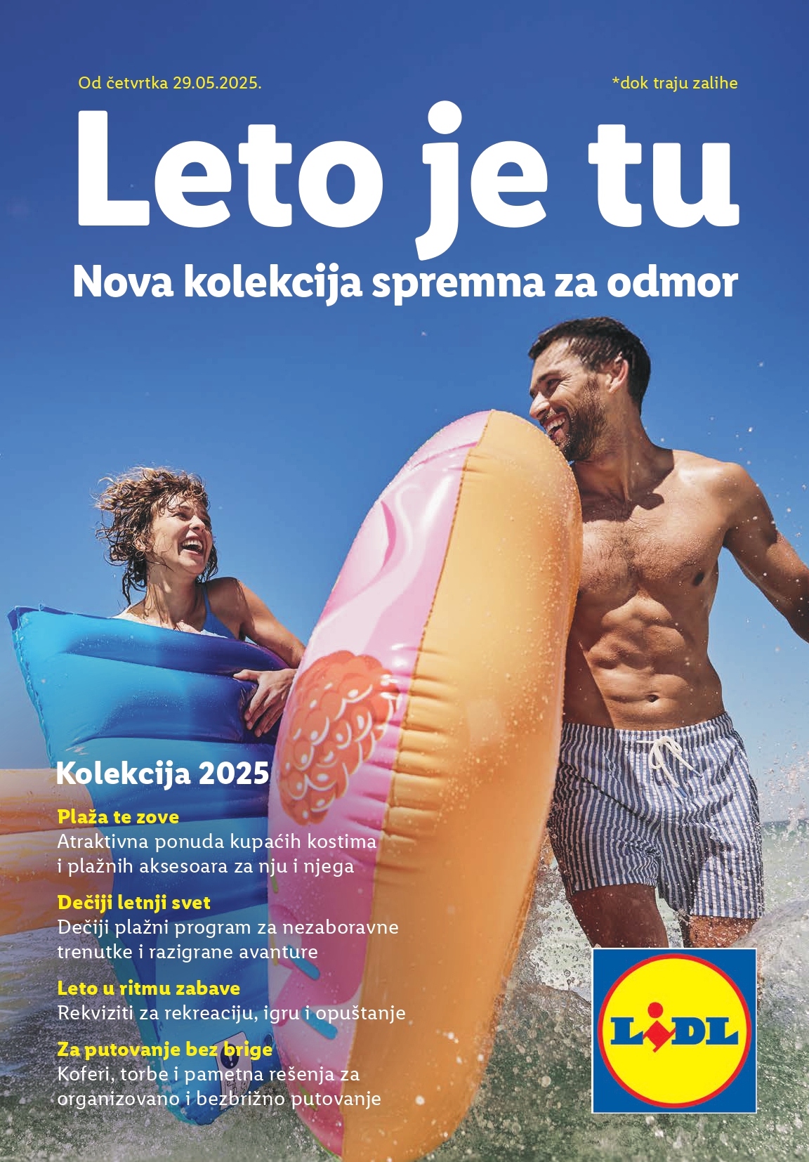 Lidl katalog LETO JE TU 29.5.2025- isteka zaliha