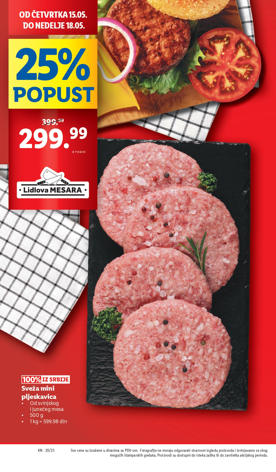 Lidl katalog PREHRANA 15-21.2025.