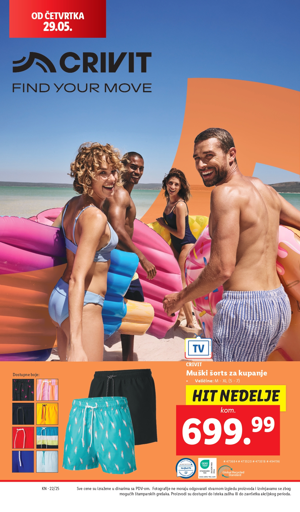 Lidl katalog NEPREHRANA 29.5-4.6.2025.