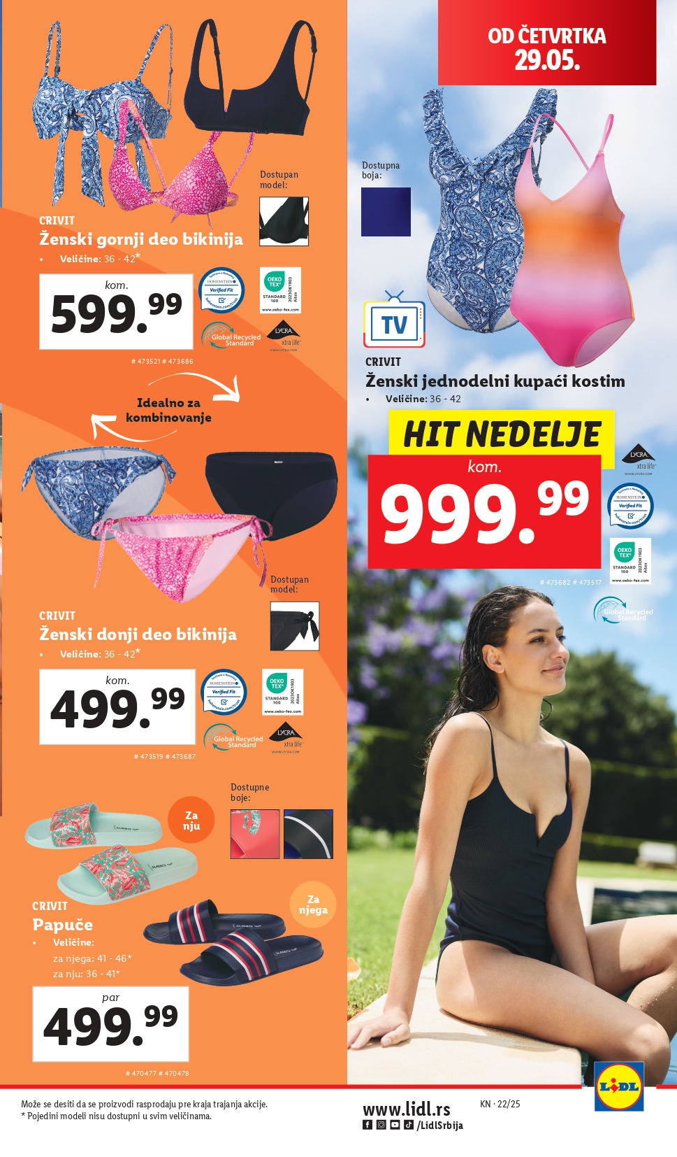 Lidl katalog NEPREHRANA 29.5-4.6.2025.
