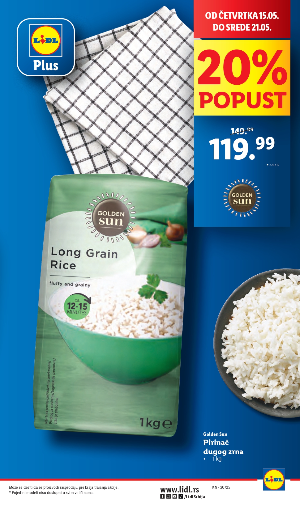 Lidl katalog PREHRANA 15-21.2025.