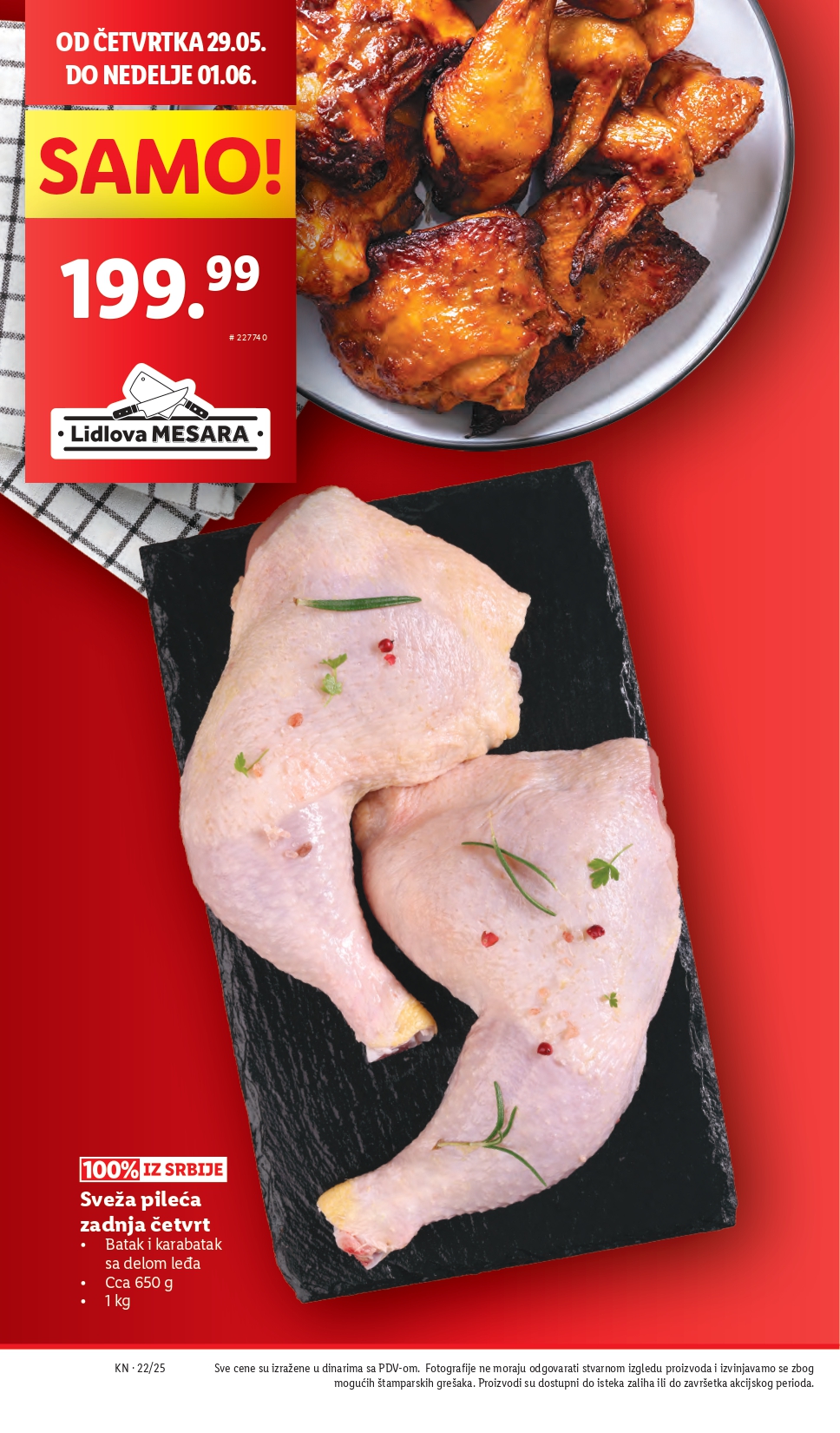 Lidl katalog PREHRANA 29.5-4.6.2025.