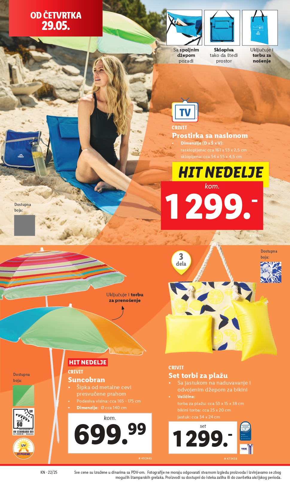 Lidl katalog NEPREHRANA 29.5-4.6.2025.