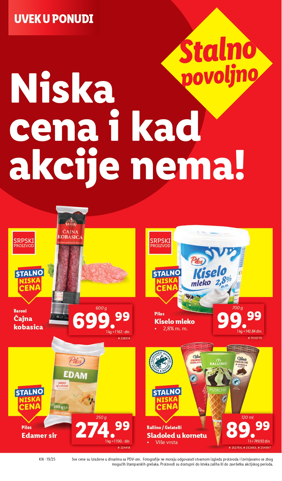Lidl katalog PREHRANA 8-14.5.2025.
