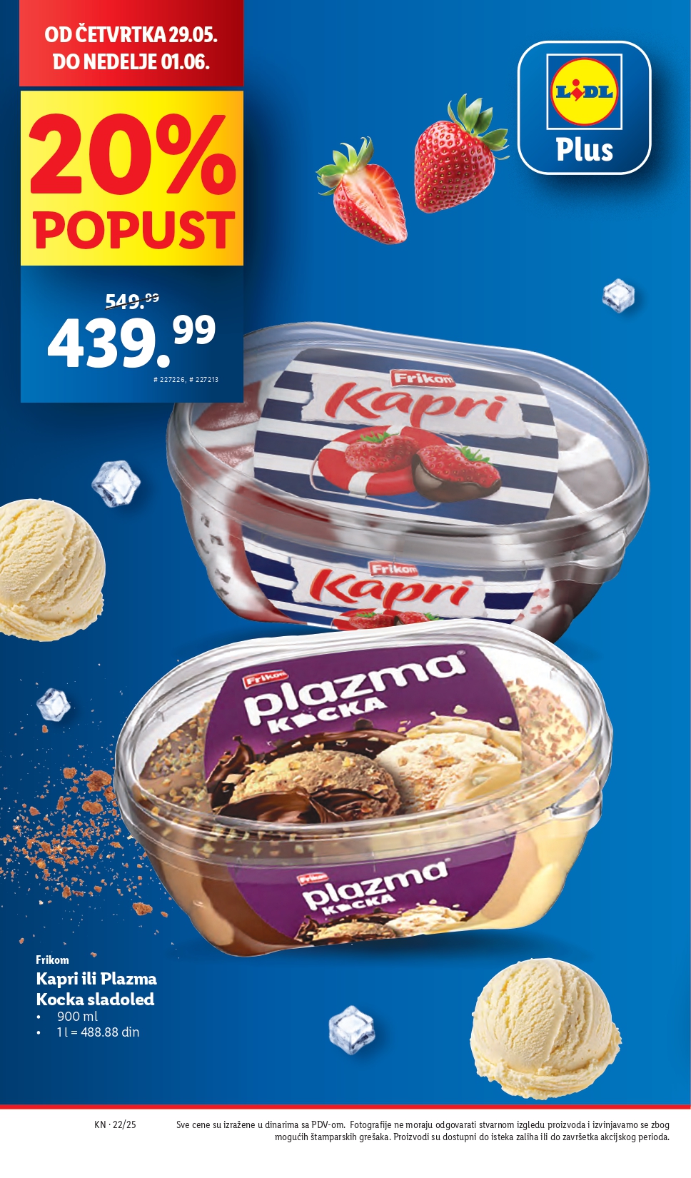 Lidl katalog PREHRANA 29.5-4.6.2025.
