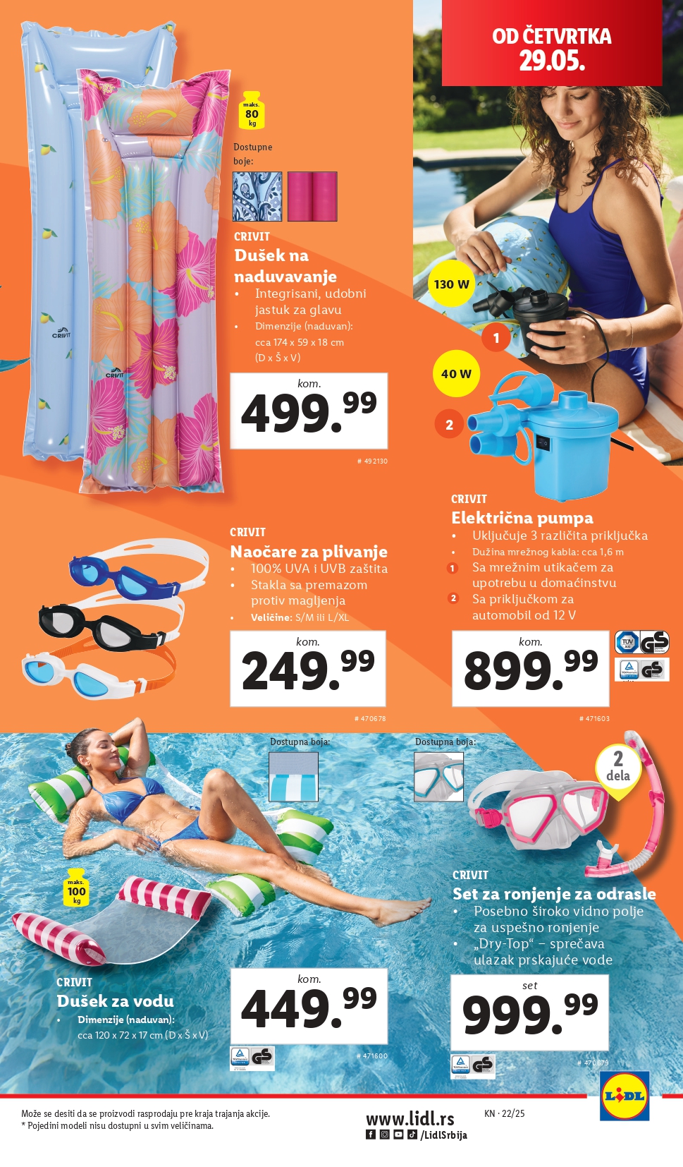 Lidl katalog NEPREHRANA 29.5-4.6.2025.