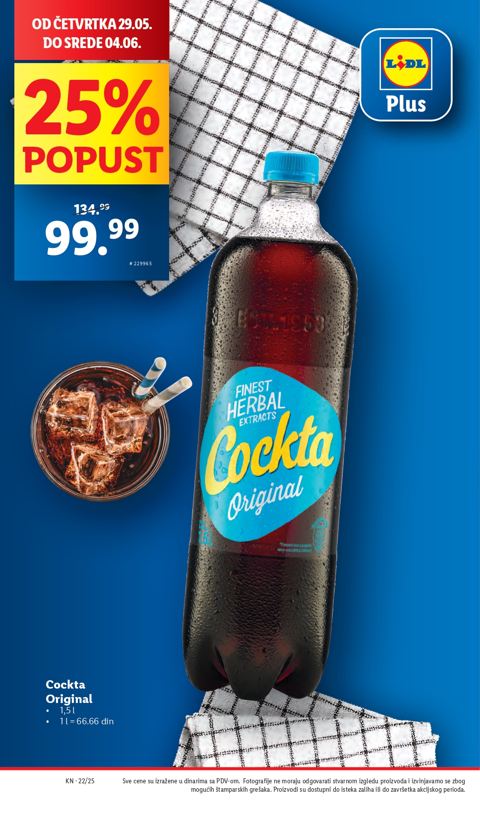 Lidl katalog PREHRANA 29.5-4.6.2025.
