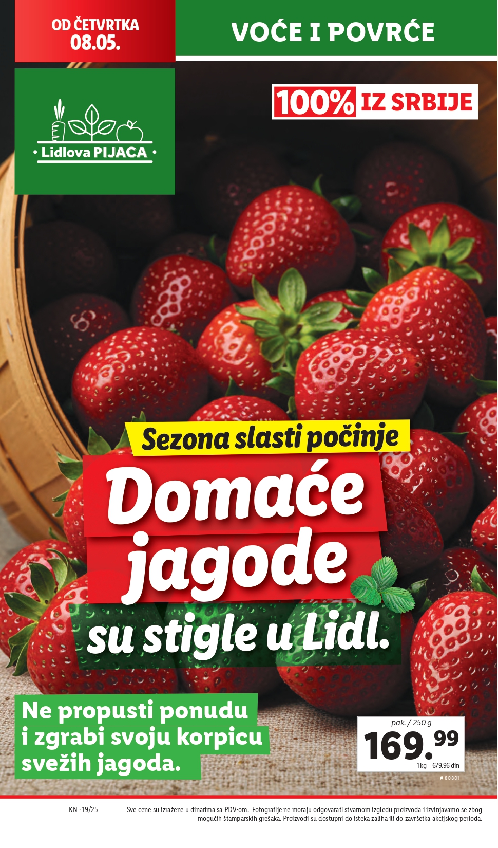 Lidl katalog PREHRANA 8-14.5.2025.