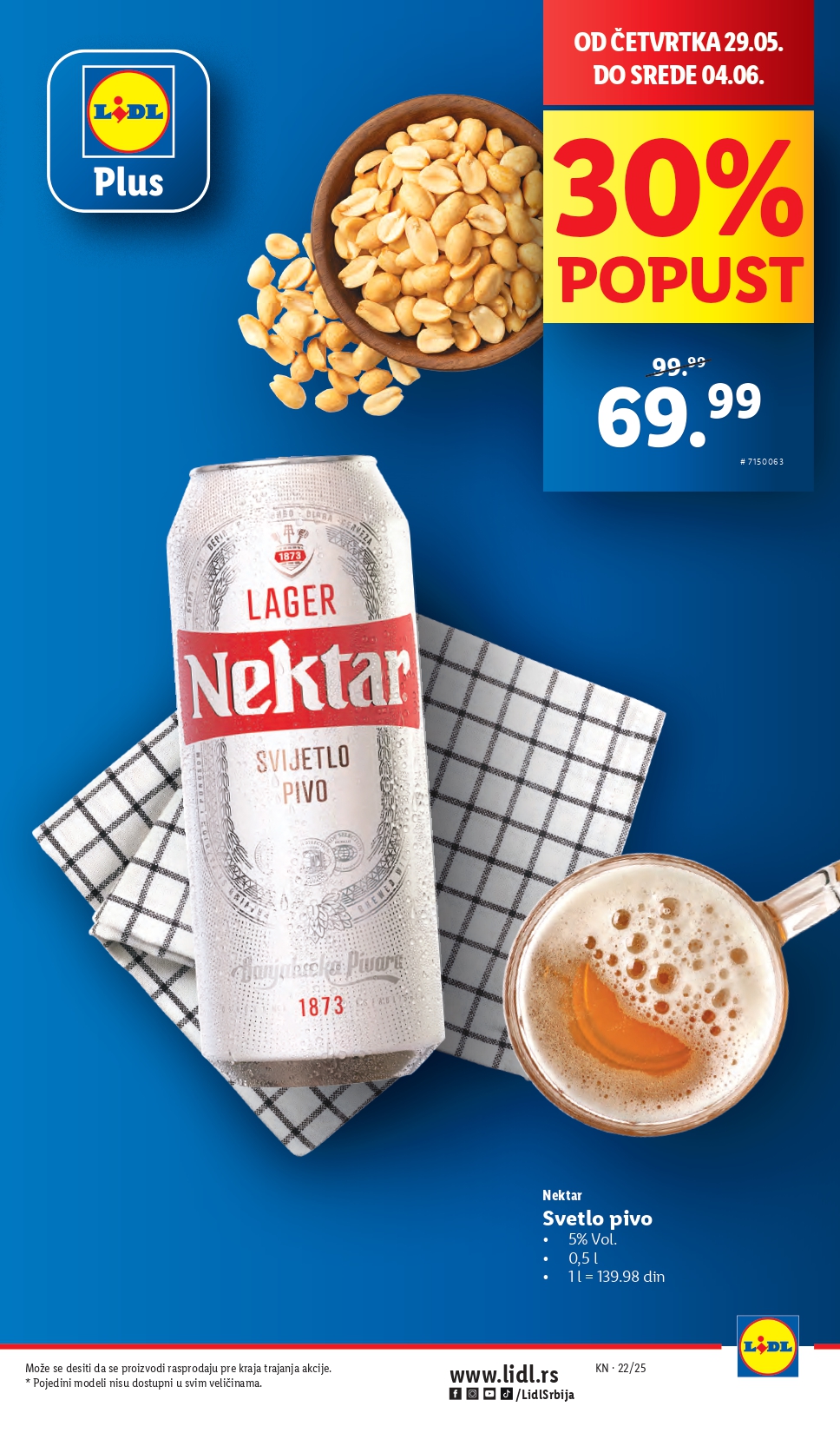 Lidl katalog PREHRANA 29.5-4.6.2025.