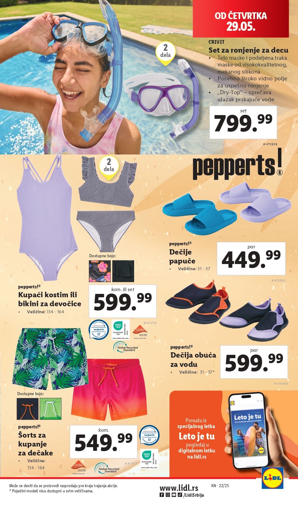 Lidl katalog NEPREHRANA 29.5-4.6.2025.