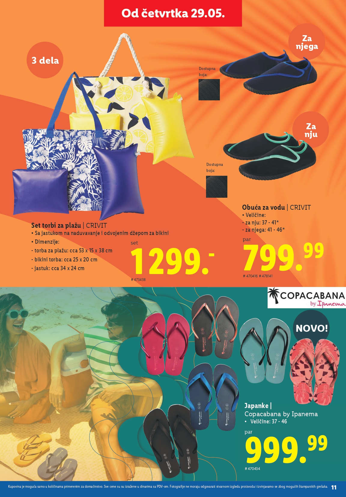 Lidl katalog LETO JE TU 29.5.2025- isteka zaliha