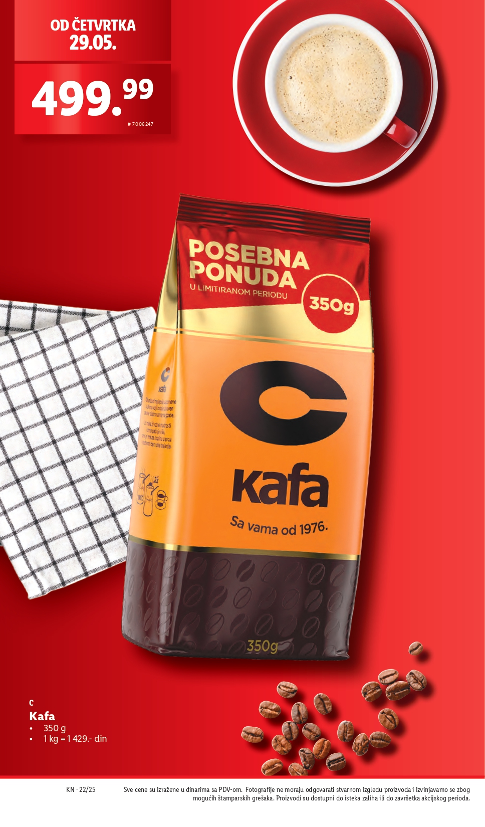 Lidl katalog PREHRANA 29.5-4.6.2025.