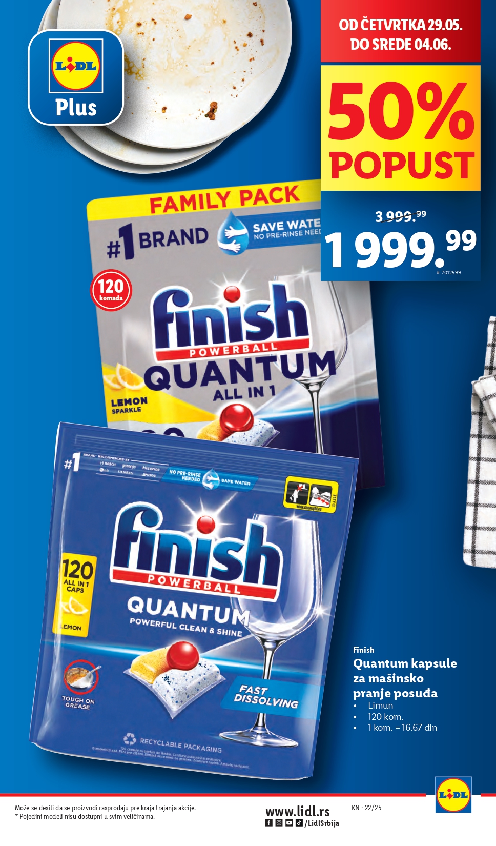 Lidl katalog PREHRANA 29.5-4.6.2025.