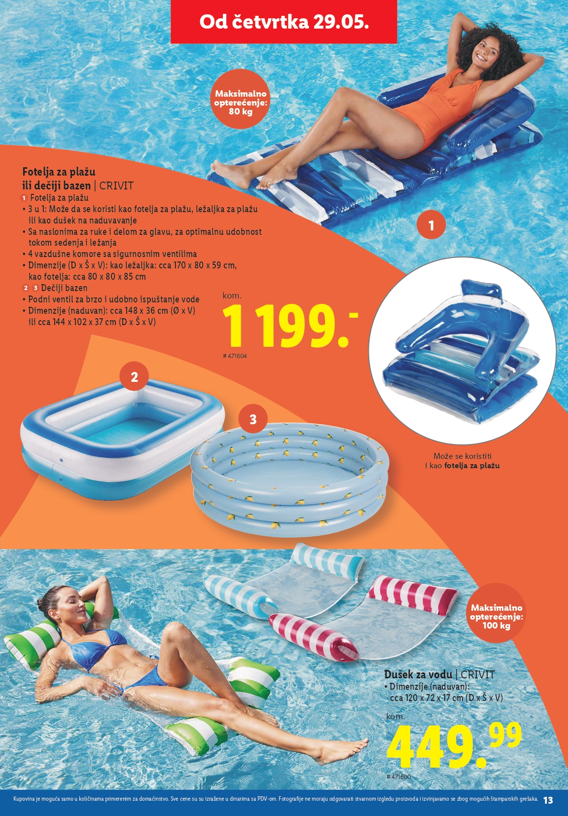 Lidl katalog LETO JE TU 29.5.2025- isteka zaliha