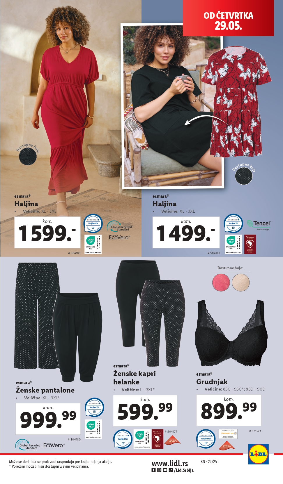 Lidl katalog NEPREHRANA 29.5-4.6.2025.